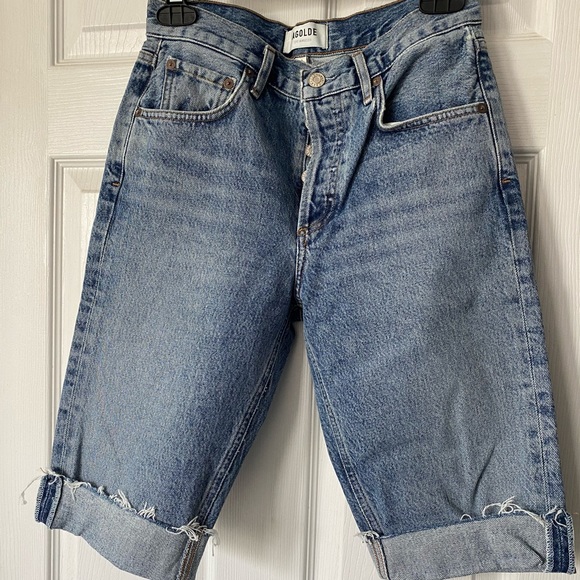 [SOLD] AGOLDE Carrie Forfeit Shorts - Picture 3 of 7